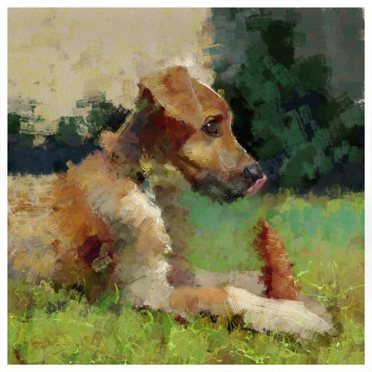 Django the Pup (fine art print)