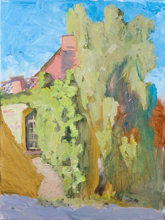 Gutshaus Pohnstorf (original oil painting)